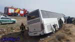 واژگونی اتوبوس بانوان کاراته‌کار فارس